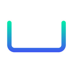 half gradient border
