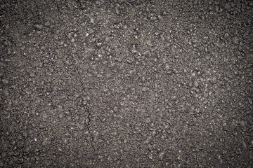 close up of new asphalt road texture can be use as background 