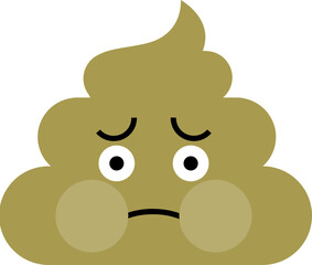 Poop emotion icon