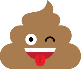 Poop emotion icon