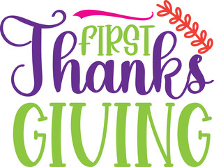 Thanksgiving svg design cut files