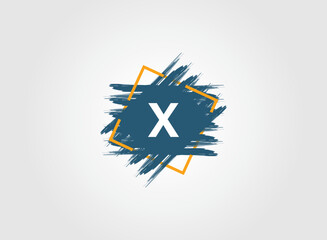 X Creating an Artistic Brush Article Logo.