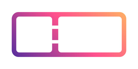 gradient infographic element
