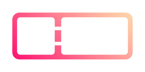 gradient infographic element
