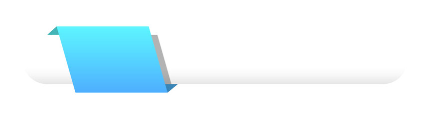 gradient infographic ribbon element
