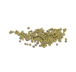 Mung bean seeds isolated on transparent background. (.PNG)