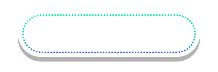 gradient round rectangle frame with white background
