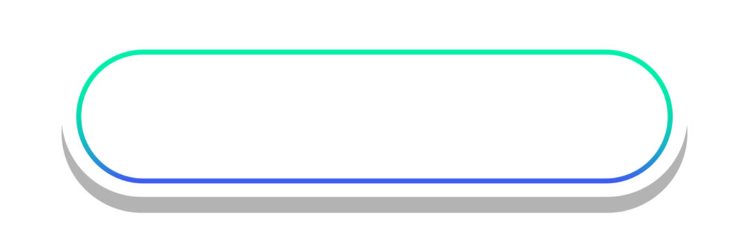 gradient round rectangle frame with white background
