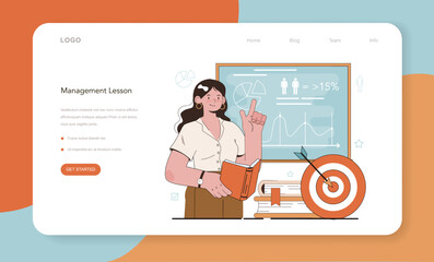 Management and social sciences school course web banner