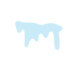 Vector beautiful snowflake design collection For the winter season that comes with Christmas in the New Year.