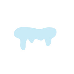 Vector beautiful snowflake design collection For the winter season that comes with Christmas in the New Year.