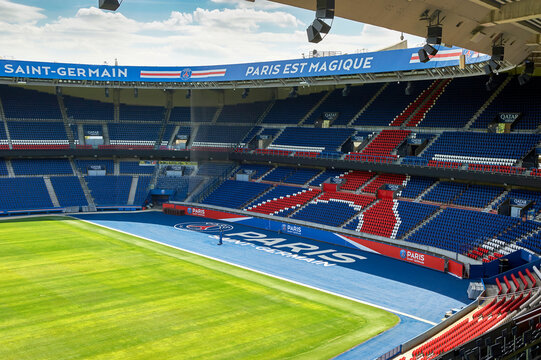 View At Parc Des Princes Arena , Paris