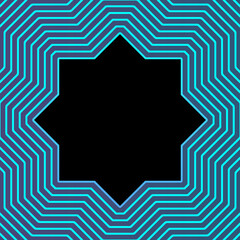 Black and blue geometric pattern/ background