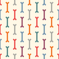 Tribal wallpaper. Seamless image. Ethnic ornament. Folk pattern. Geometric backdrop. Mosaics motif. Grid background. Digital paper. Textile print. Abstract web illustration. Vector work