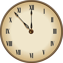Horloge Steampunk isolée - 2 - Collection d& 39 éléments Steampunk