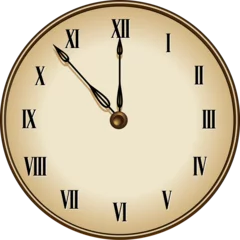 Photo sur Plexiglas Dessiner Horloge Steampunk isolée - 2 - Collection d& 39 éléments Steampunk