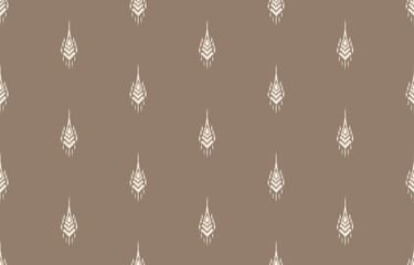 Ethnic pattern ikat seamless. Tribal African Indian traditional embroidery vector background. Aztec fabric carpet batik ornament chevron textile decoration wallpaper