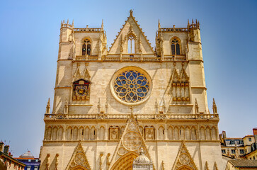 Lyon landmarks, HDR Image