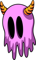 Monster Creepy Cute Doodle Funny Character - 11 - Collection de dessins animés de monstres d& 39 Halloween