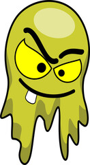 Monster Creepy Cute Doodle Funny Character - 10 - Collection de dessins animés de monstres d& 39 Halloween
