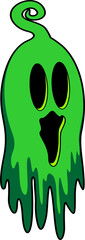Monster Creepy Cute Doodle Funny Character - 9 - Collection de dessins animés de monstres d& 39 Halloween