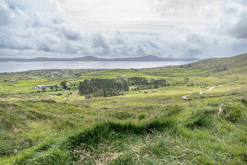 Naklejka premium County Cork from the Seefin view point on the Wild Atlantic Way