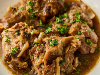 Oxtail. Traditional dish of Brazilian cuisine