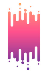 gradient drip banner
