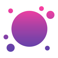 gradient bubble
