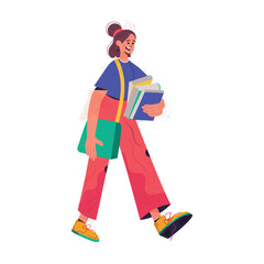 College Girl Student