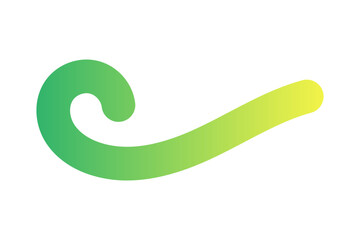 gradient wavy line
