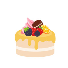birthday cake, fruit cake, caramel cake, chocolate cake, wedding cake, party