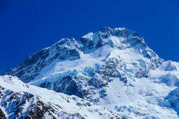 Photo sur Plexiglas Aoraki/Mount Cook Hooker Valley Track à Mt Cook en Nouvelle-Zélande