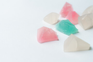 琥珀糖　コピースペース