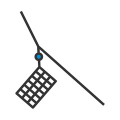 Icon Of Fishing Feeder Net