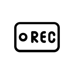 rec line icon