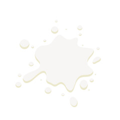 milk packing, glass of milk on white,dairy products background. Icon,Vector,illustration cartoon style.
