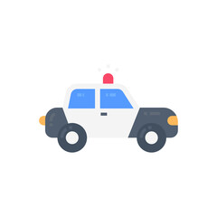 Fototapeta premium Police Cruiser icon in vector. Logotype