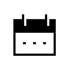 calendar glyph icon