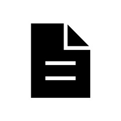 document glyph icon
