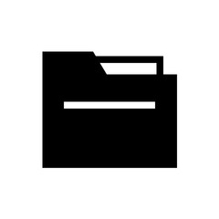 folder glyph icon