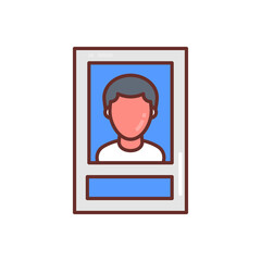 Most Wanted icon in vector. Logotype