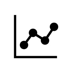 graph glyph icon