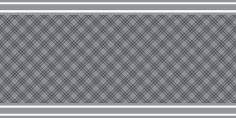 Checkered keffiyeh vector seamless pattern with geometric motif. Traditional Middle Eastern headdress. Gray and white. Backgrounds and textures shop.