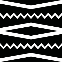 Seamless fabric design like ornament vector. Line and abstract vector design.