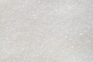 Close up of granulated sugar 