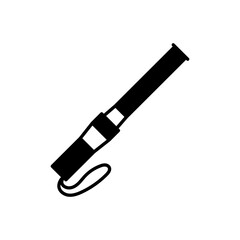 Police Wand icon in vector. Logotype