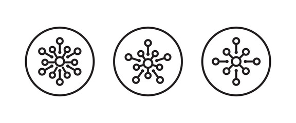 Snowflake icon. Snow winter holiday icons,editable stroke, flat design style isolated on white linear pictogram, button, vector, sign, symbol, logo, illustration