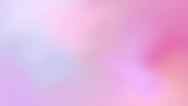 Blurred gradient gradation abstract background smooth slow transition from the right to left of bright holographic colors of 2022 year. 4k moving animation concept with smooth movement and copy space