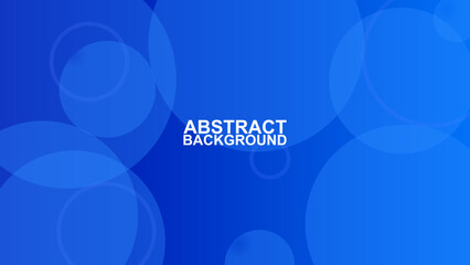 abstract modern circle blue background vector illustration EPS10